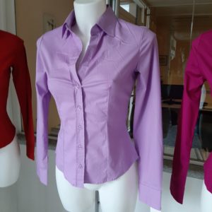 Stock camicia Donna colore viola