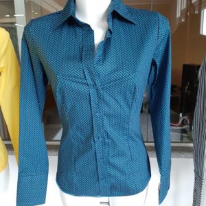 Stock camicia Donna colore blu